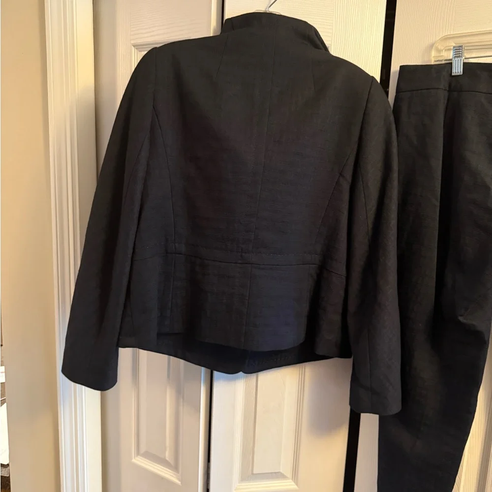 Escada Dark Navy Blue Suit Set - Picture 3 of 4
